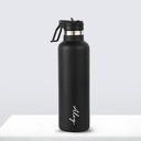 [11303] BM-S001 Botol Minum Tumbler Termos Stainless Steel Tahan Panas Dingin 1000 ML (BM-S001-Black 1000 ML)