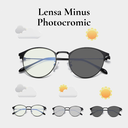 [10765] M-ARPT010 Lensa Minus Black PA Kacamata Hitam Photocromic Lensa Minus (M-ARPT010 (-3.00))