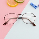 [10019] M-B001 Kacamata Pria/Wanita-Fashion-Retro Vintage Metal-Sunglasses-Import-Korea K102 (M-B001-Bronze)