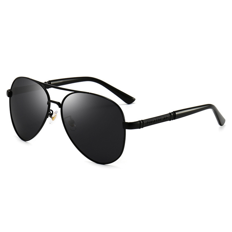 M-H004 Kacamata Hitam Metal Men's Sunglasses