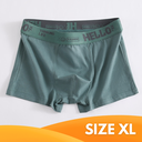 [10126] P-CD006 Boxer Pakaian Dalam Pria Dewasa Fashion Men Hello On Me Cook High Quality Remaja Jumbo Bahan Katun Lembut (P-CD006-Green XL)
