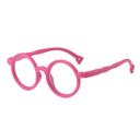 [11355] PL-AR029A Kacamata Anak Anti Radiasi Glasses Soft Silicone Eye Protection Stylish "Clear Stock" (PL-AR029A-Fuschia)