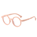 [11356] PL-AR029A Kacamata Anak Anti Radiasi Glasses Soft Silicone Eye Protection Stylish "Clear Stock" (PL-AR029A-Pink)