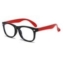 [11363] PL-AR030A Kacamata Anak Anti Radiasi New Fashionable Kidsren's Anti-Blue Light Glasses (PL-AR030A-Black-Red)