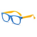 [11364] PL-AR030A Kacamata Anak Anti Radiasi New Fashionable Kidsren's Anti-Blue Light Glasses (PL-AR030A-Blue-Yellow)