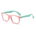 [11365] PL-AR030A Kacamata Anak Anti Radiasi New Fashionable Kidsren's Anti-Blue Light Glasses (PL-AR030A-Pink-Green)