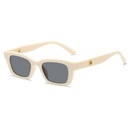 [10308] PL-H004 Kacamata Hitam Wanita/Pria Sunglasses Korean INS Fashion KM03 (PL-H004-Cream/Black)