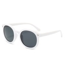 [10610] PL-H020A Kacamata Fashion Anak Laki-Laki & Perempuan / Kacamata Fashion Trendy Anti UV / Kacamata Style Anak Korea (PL-H020A-White)