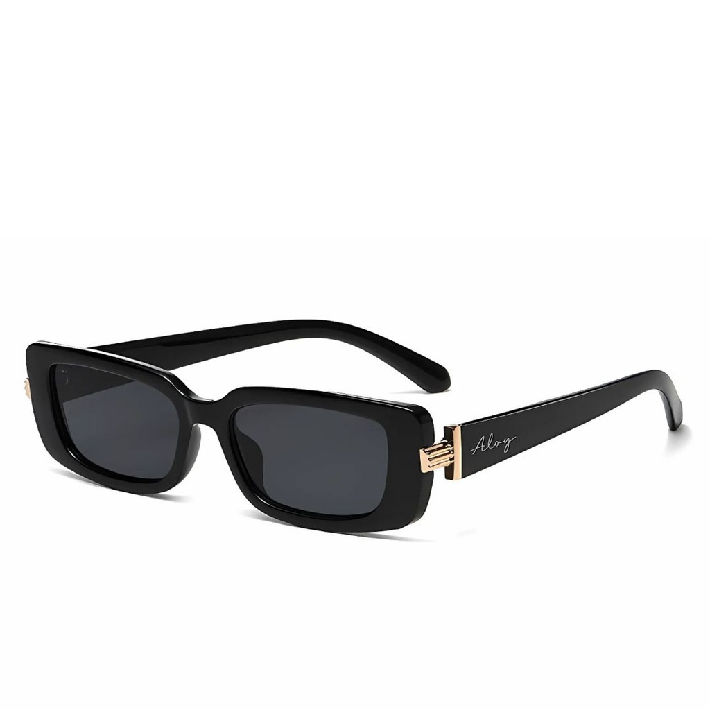 [10927] PL-H034-P1 Kacamata Premium Eksklusif Gaya Retro Modern Fashion Pria/Wanita (PL-H034-P1-Black)