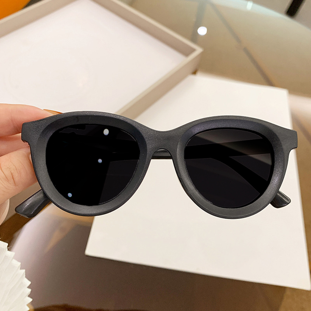 [11067] PL-H039A Kacamata Anak Dan Bayi Fashion New Trend Korean Warna Candy (PL-H039A-Black)