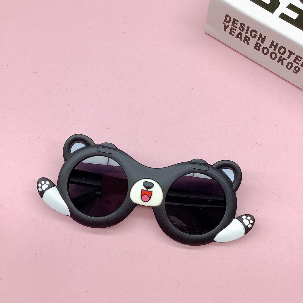 PL-H049A Kacamata Anak Cool Boys and Girls Puppy Sunglasses Cute