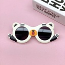 [11350] PL-H049A Kacamata Anak Cool Boys and Girls Puppy Sunglasses Cute (PL-H049A-White)