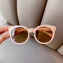 [11396] PL-H052A Kacamata Hitam Anak Children's Sunglasses Trendy Uv Protection (PL-H052A-Pink/Brown)