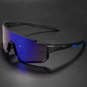 [11311] PL-MX019 Kacamata Hitam Sport Olahraga Outdoor Bersepeda Berlari Mendaki Jalan Santai Anti UV400 (PL-MX019-Blue/Black)