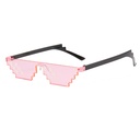 [10052] PL-WW001 Kacamata Thug Life Mosaic Pria/Wanita-Fashion-Murah-Batam-Sunglasses-Import K302 (PL-WW001-Pink/Double)