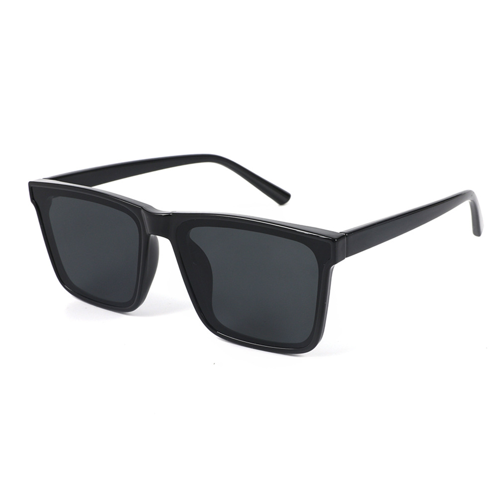 [10734] PL-WW015 Kacamata Fashion / Kacamata Hitam Korean Fashion / Sunglassess Wanita & Pria Unisex / Kacamata Casual Import (PL-WW015-Black/Black)