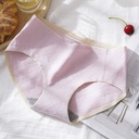 [10643] W-CD003 "Clear Stock" Celana Dalam Wanita Antibakteri Graphene Katun Hight Quality Terbaru Pakaian Dalam (W-CD003-Pink)