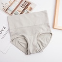 [10651] W-CD005 "Clear Stock" Celana Dalam Wanita Model Korset Import CD Slimming Hot Pants Pengecil Perut Pakaian Dalam (W-CD005-Light Grey)