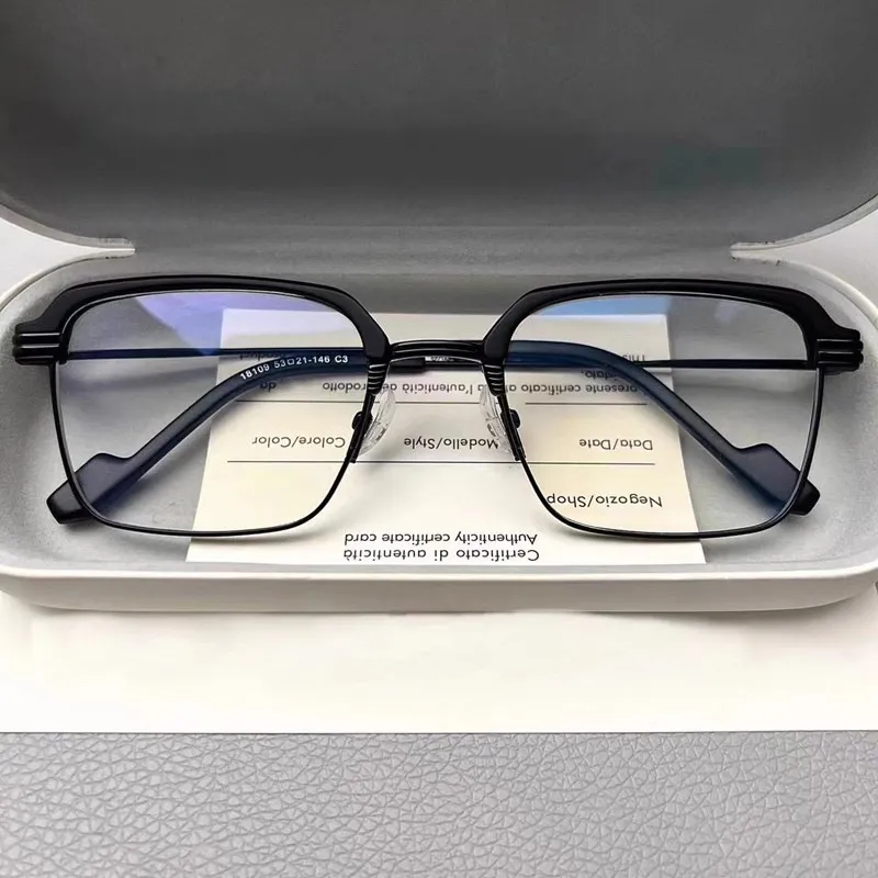 M-ARPT016 Kacamata Photocromic Frameless Color-Changing Glasses Women's Anti-Blue Light (New Product)