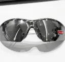 [11676] PL-WW011 Kacamata Hitam Kacamata Motor Pelindung Angin Korea Vintage Retro Fashion Import Wanita Pria Optik Sunglass (PL-WW011-Silver)