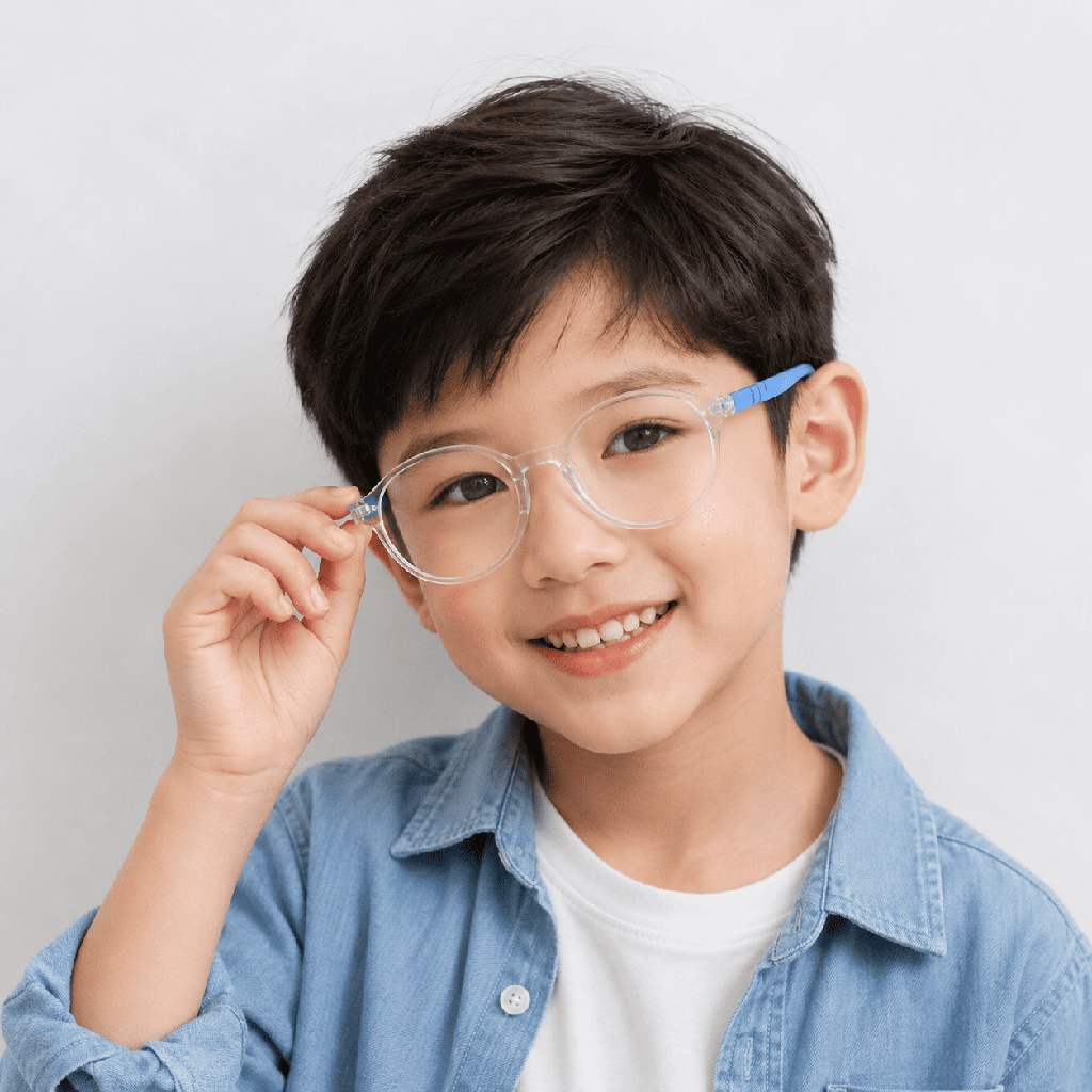 PL-AR027A Kacamata Anak Anti Radiasi Children's Glasses Frame Flat lLens Computer (New Product)