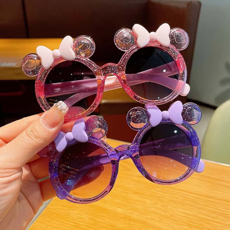 PL-MX022A Kacamata Anak Crystal Bow Children's Sunglasses fo Boys and Girls (New Product)
