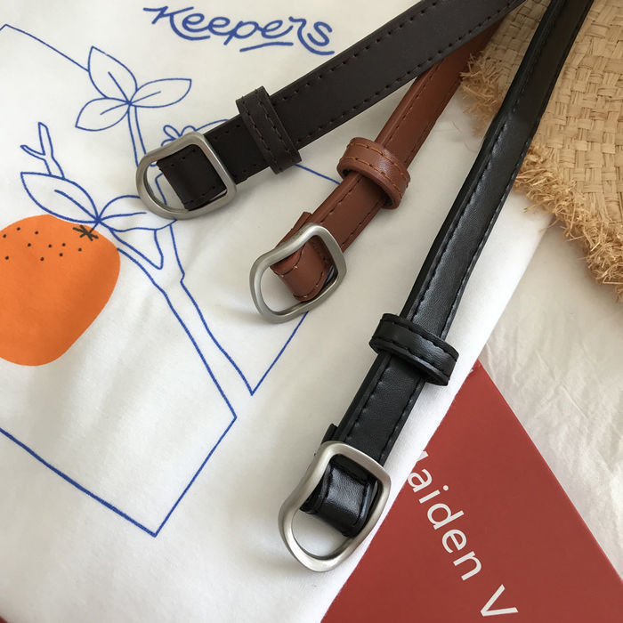 TP-KL002 Gesper Wanita Tali Pinggang Bahan PU Untuk Wanita / Ikat Pinggang Wanita Belt Retro Fashion