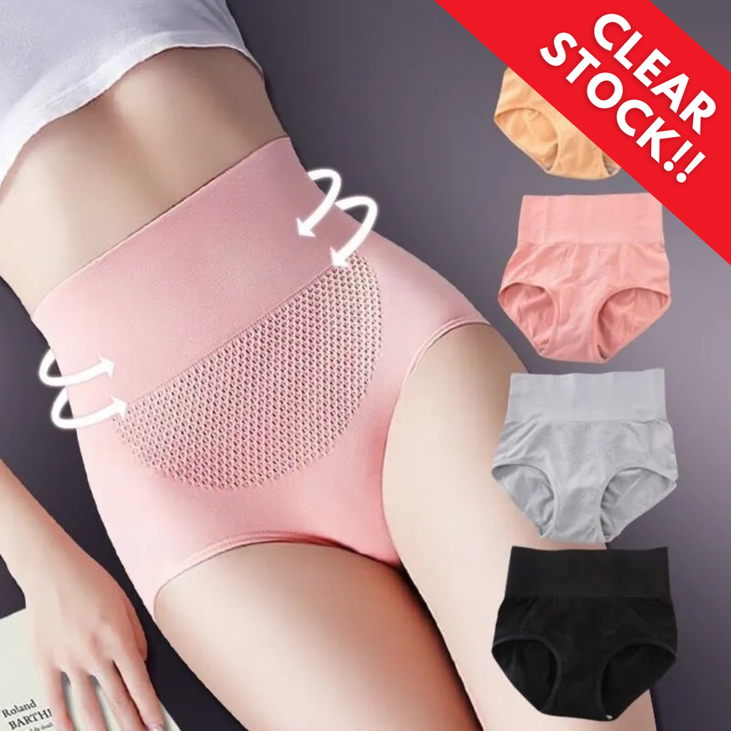 W-CD005 "Clear Stock" Celana Dalam Wanita Model Korset Import CD Slimming Hot Pants Pengecil Perut Pakaian Dalam
